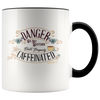 DANGER Do Not Disturb Until Properly Caffeinated - 11oz ceramic mug