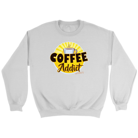 Image of Coffee Addict Crewneck Sweatshirt