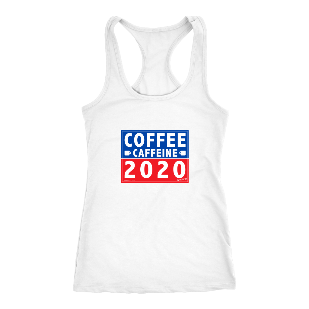COFFEE CAFFEINE 2020 Racerback Tank