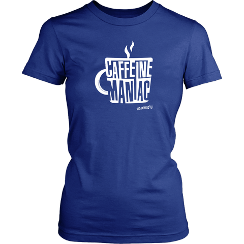Image of Caffeine Maniac Womens Shirt by District