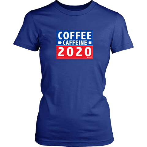 Image of COFFEE CAFFEINE 2020 Womens Soft Shirt