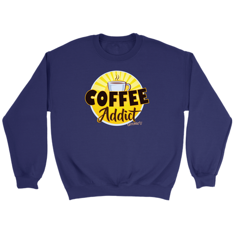 Image of Coffee Addict Crewneck Sweatshirt