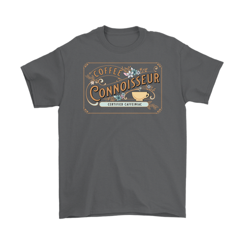 Image of Coffee Connoisseur - Gildan Mens T-Shirt