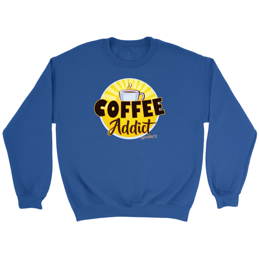 Coffee Addict Crewneck Sweatshirt