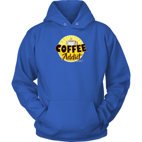 Image of Coffee Addict Unisex Hoodie