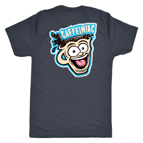Image of Caffeiniac Dude - Premium Next Level Mens Triblend