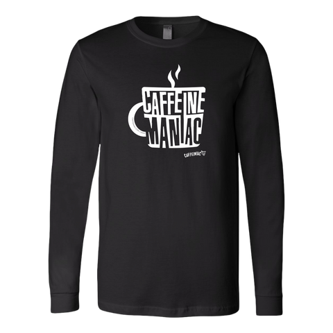 Image of Caffeine Maniac Long Sleeve Shirt by Canvas