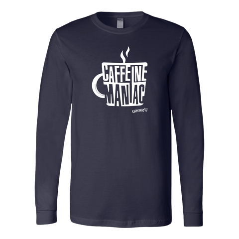 Image of Caffeine Maniac Long Sleeve Shirt by Canvas