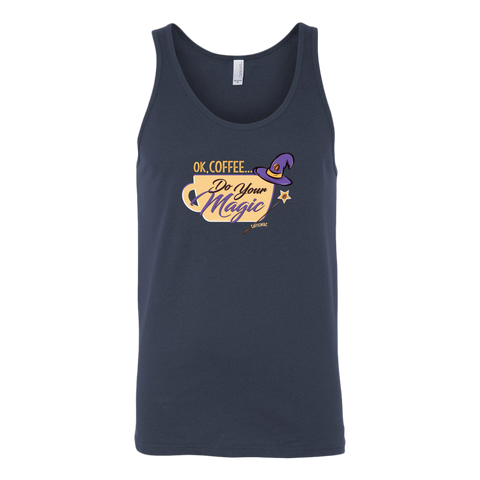Image of OK Coffee, Do Your Magic - Unisex Tank for Serious Coffee Lovers