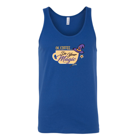 Image of OK Coffee, Do Your Magic - Unisex Tank for Serious Coffee Lovers