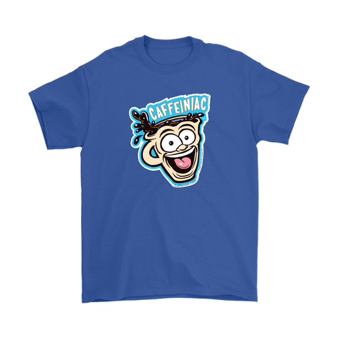 Image of Caffeiniac -  Gildan Mens T-Shirt
