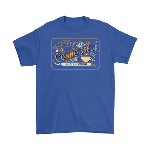 Image of Coffee Connoisseur - Gildan Mens T-Shirt