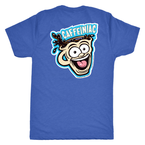 Image of Caffeiniac Dude - Premium Next Level Mens Triblend