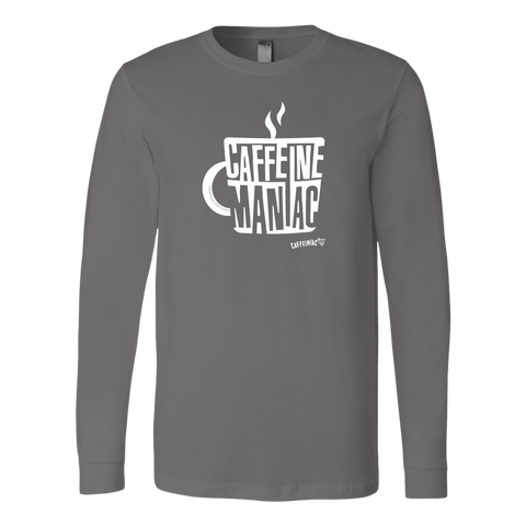 Image of Caffeine Maniac Long Sleeve Shirt by Canvas