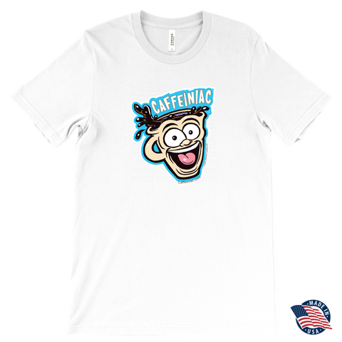 Image of Caffeiniac - Canvas brand Mens T-Shirt