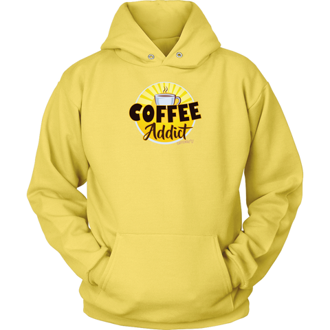 Image of Coffee Addict Unisex Hoodie