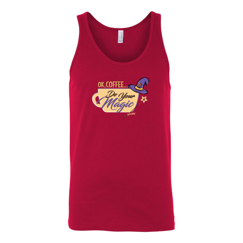 Image of OK Coffee, Do Your Magic - Unisex Tank for Serious Coffee Lovers
