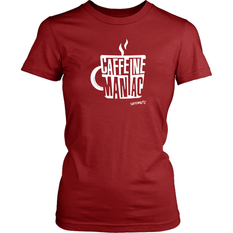 Image of Caffeine Maniac Womens Shirt by District