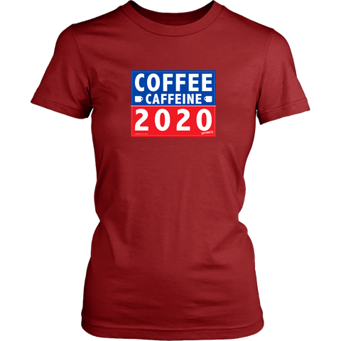 Image of COFFEE CAFFEINE 2020 Womens Soft Shirt