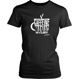 Caffeine Maniac Womens Shirt by District