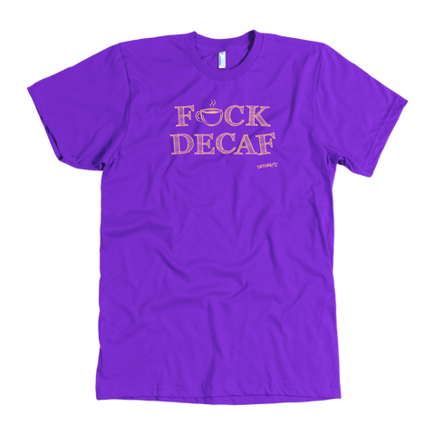 Image of F_CK DECAF - American Apparel Mens T-Shirt