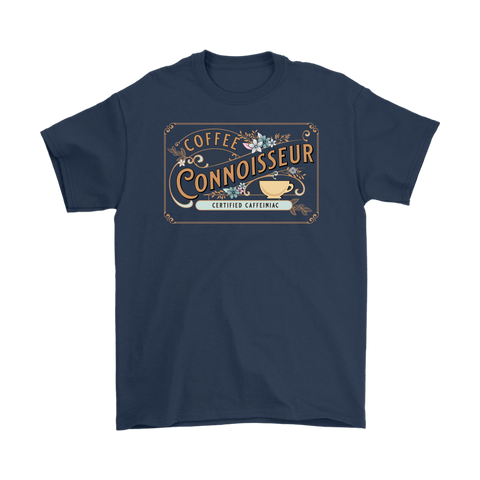 Image of Coffee Connoisseur - Gildan Mens T-Shirt