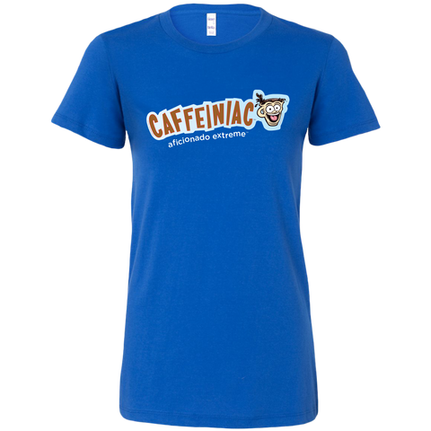 Image of Caffeiniac Aficionado Extreme - Bella Womens Shirt