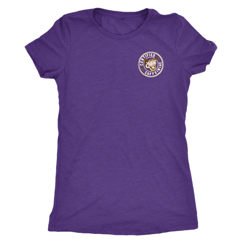 Image of Certified Caffeiniac - Next Level Womens Triblend Shirt