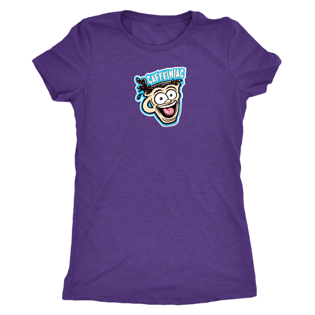 Caffeiniac - Next Level Womens Triblend