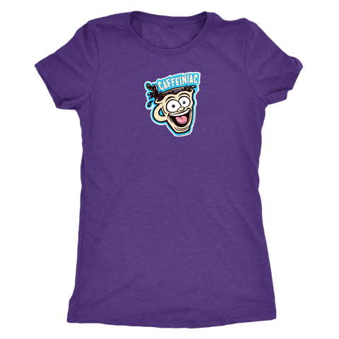 Image of Caffeiniac - Next Level Womens Triblend