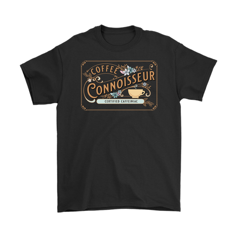 Image of Coffee Connoisseur - Gildan Mens T-Shirt