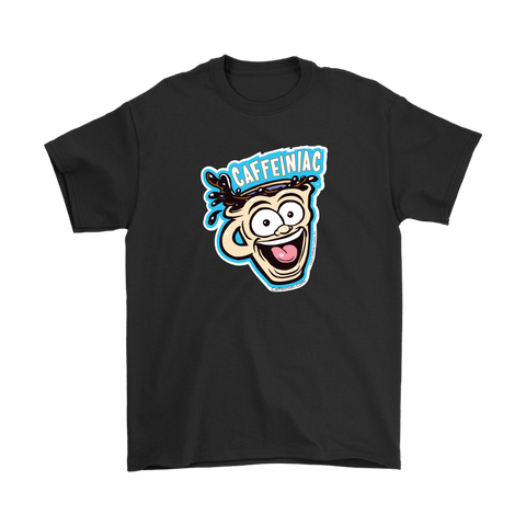 Image of Caffeiniac -  Gildan Mens T-Shirt
