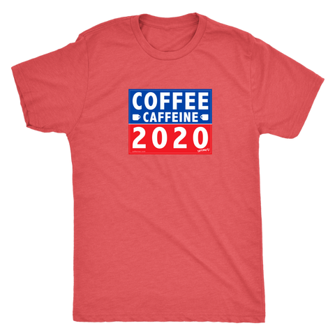 Image of COFFEE CAFFEINE 2020 - Mens Triblend Tee by Next Level