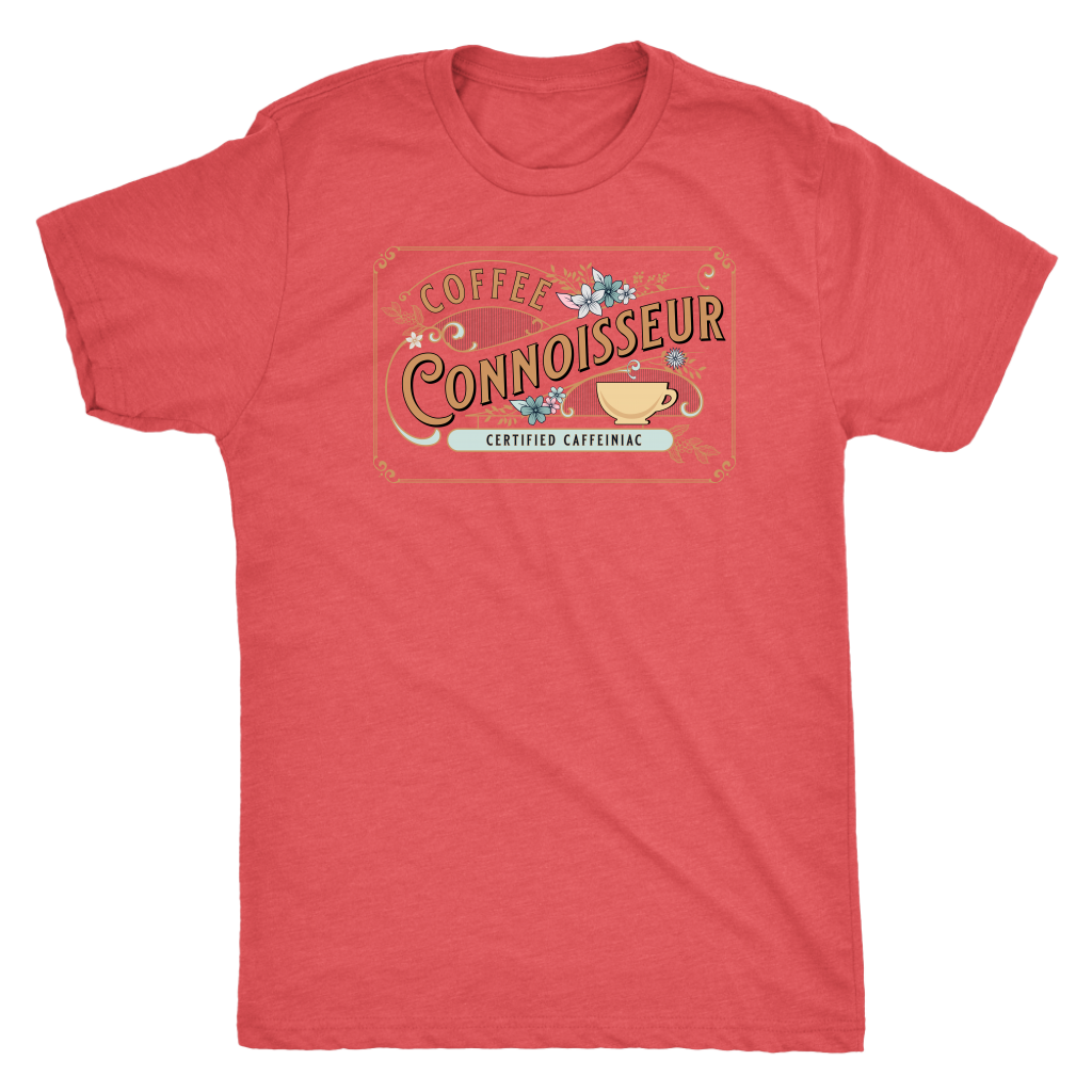 Coffee Connoisseur - Next Level Mens Triblend