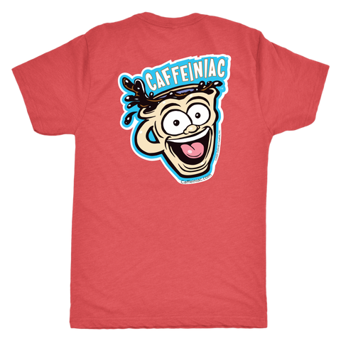 Image of Caffeiniac Dude - Premium Next Level Mens Triblend