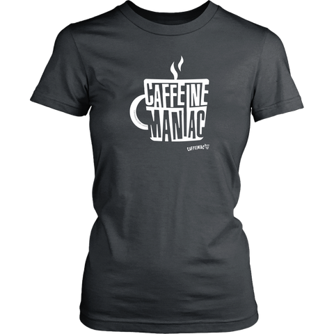 Image of Caffeine Maniac Womens Shirt by District