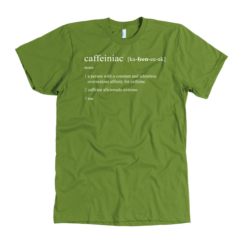 Image of Caffeiniac Defined - American Apparel Mens