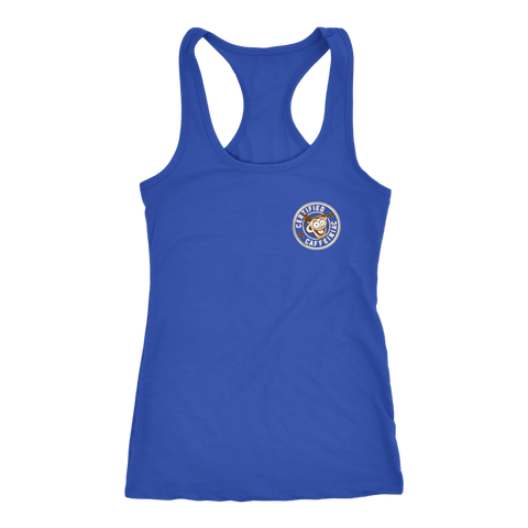 Image of Certified Caffeiniac - Next Level Racerback Tank