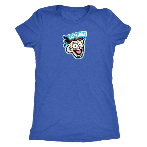 Image of Caffeiniac - Next Level Womens Triblend