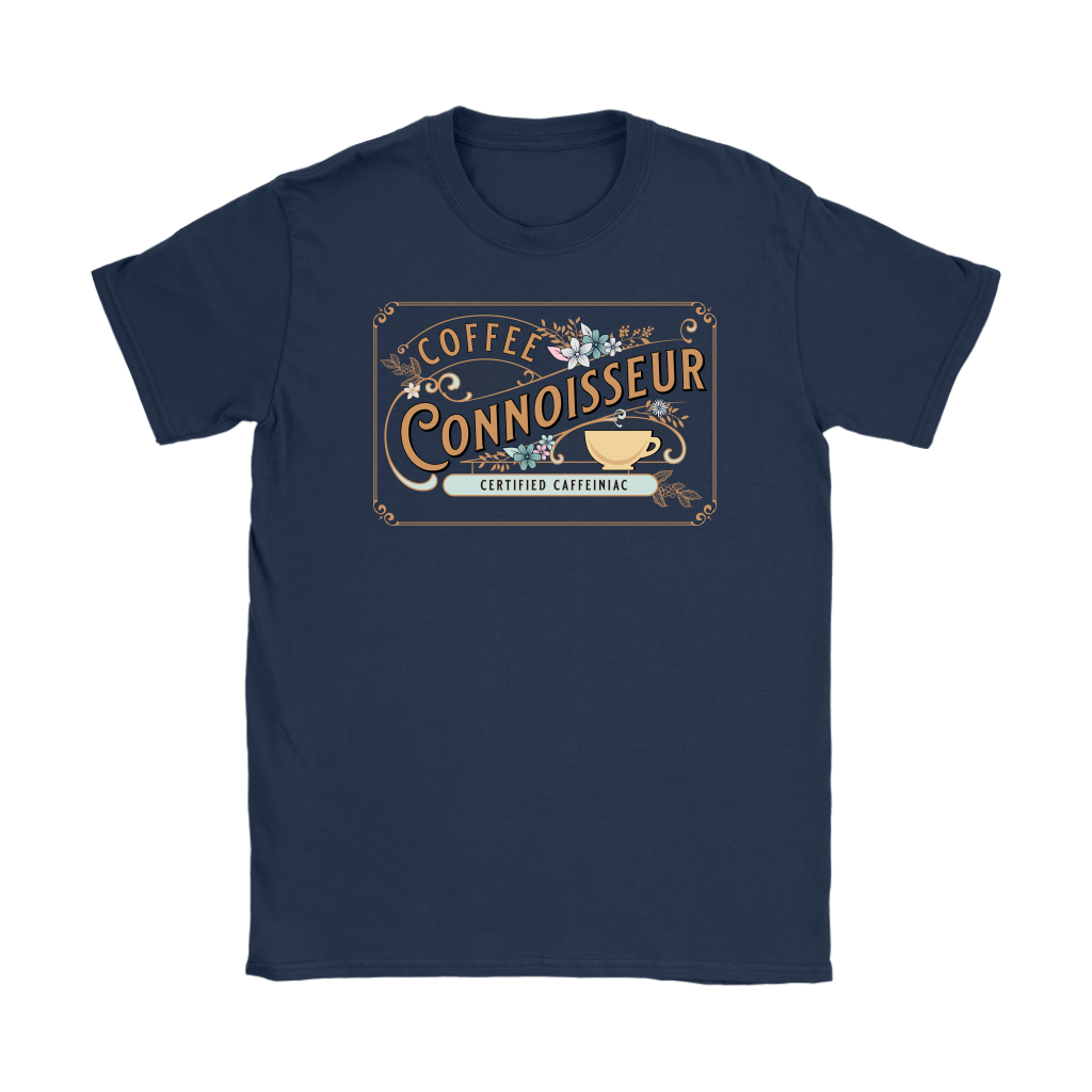 Coffee Connoisseur - Gildan Womens T-Shirt