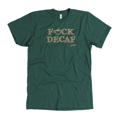 Image of F_CK DECAF - American Apparel Mens T-Shirt