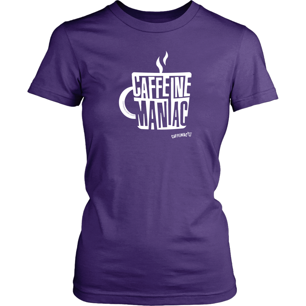 Caffeine Maniac Womens Shirt by District