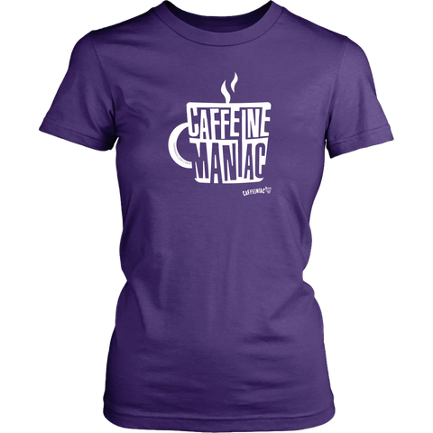 Image of Caffeine Maniac Womens Shirt by District