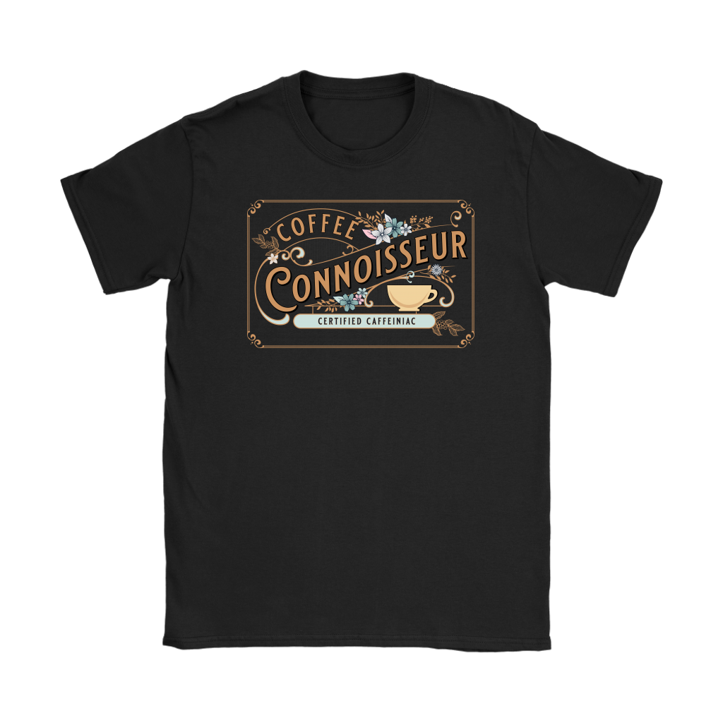 Coffee Connoisseur - Gildan Womens T-Shirt