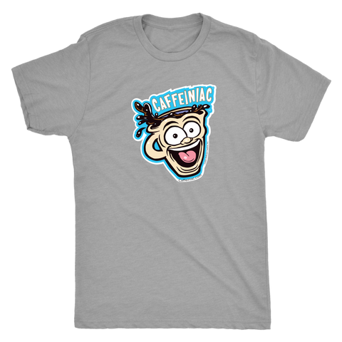 Image of Caffeiniac -  Next Level Mens Triblend