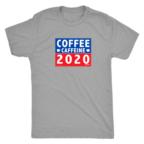Image of COFFEE CAFFEINE 2020 - Mens Triblend Tee by Next Level