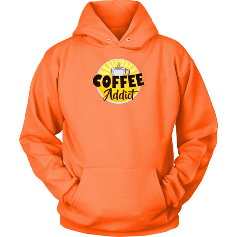 Image of Coffee Addict Unisex Hoodie