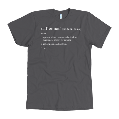 Image of Caffeiniac Defined - American Apparel Mens