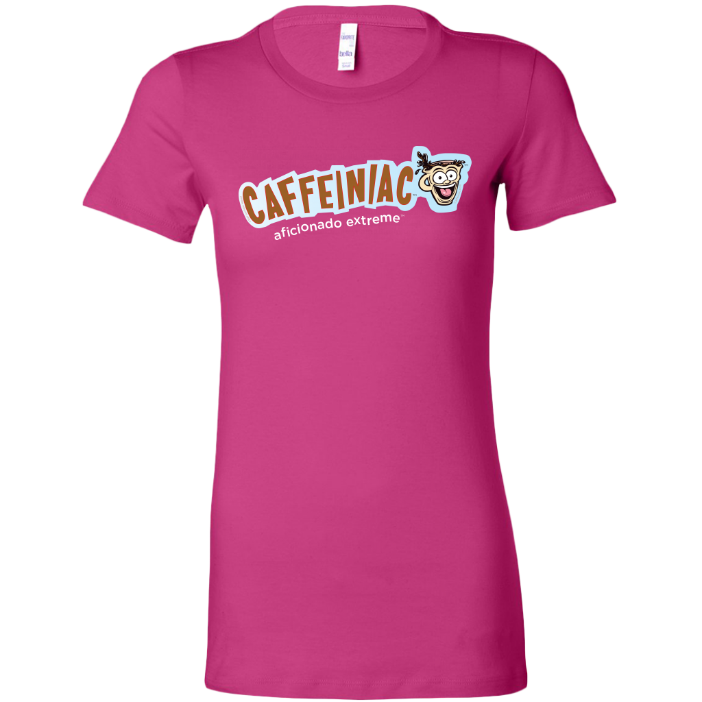 Caffeiniac Aficionado Extreme - Bella Womens Shirt