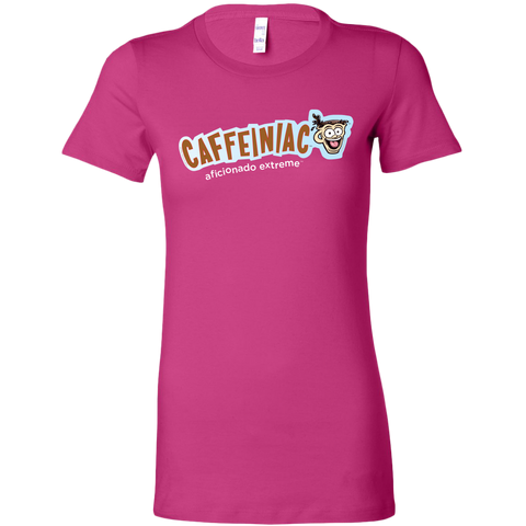Image of Caffeiniac Aficionado Extreme - Bella Womens Shirt